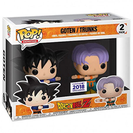 Figurines Pop Goten & Trunks (Dragon Ball Z) - Pack Exclusif