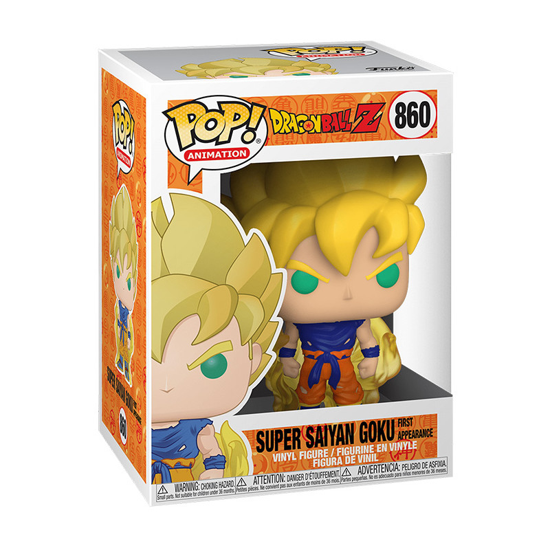 Figurine Pop Super Saiyan Goku - 1ère apparition Dragon Ball Z