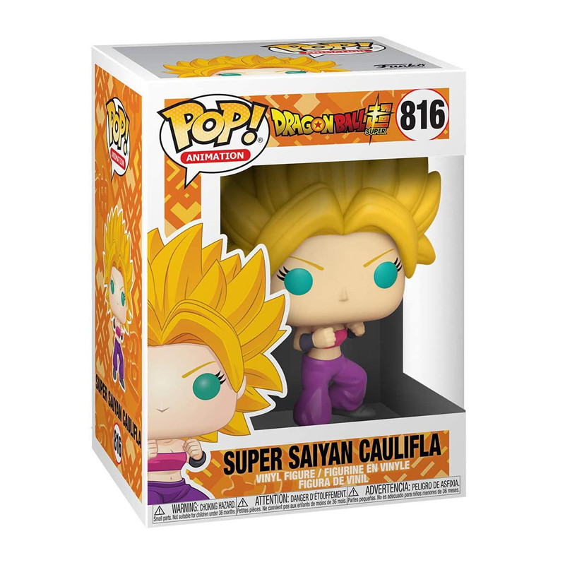 Figurine Pop Caulifla Super Saiyan (Dragon Ball Super) - #816