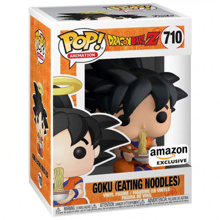 Figurine Pop Goku mangeant des nouilles (Dragon Ball Z) - #710