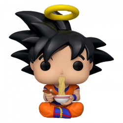 Figurine Pop Goku mangeant des nouilles (Dragon Ball Z) - #710