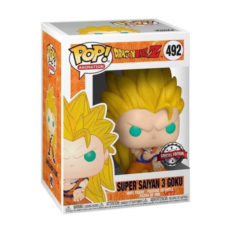 Figurine Pop Super Saiyan 3 Goku (Dragon Ball Z) #492