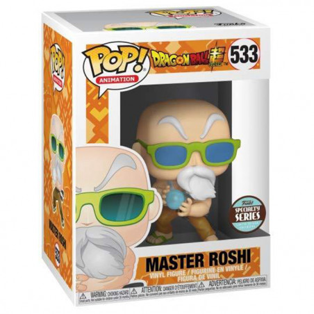 Figurine Pop Master Roshi Kamehameha (Dragon Ball Z) #533