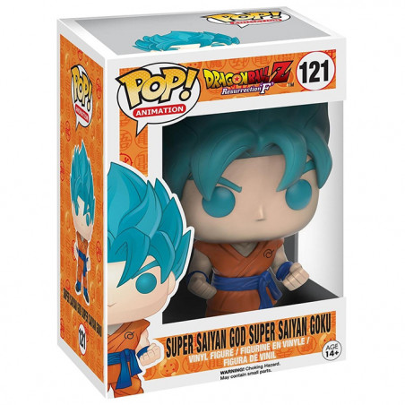 Figurine Pop Goku Super Saiyan God SS - Dragon Ball Z #121