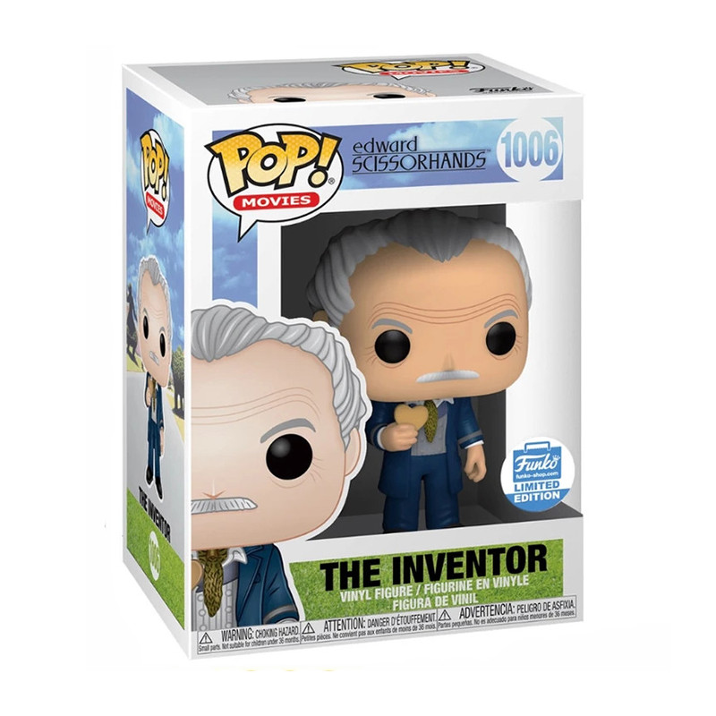 Figurine Pop Edward aux Mains d'Argent - L'Inventeur #1006