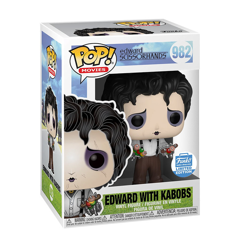 Figurine Pop Edward aux Mains d'Argent avec Brochettes #982