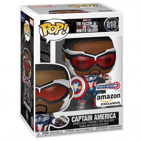 Figurine Pop Captain America Sam Wilson (Falcon et le Soldat de l'Hiver)