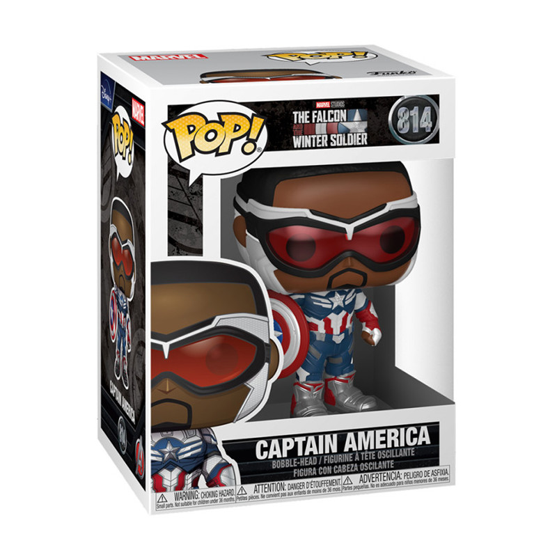 Figurine Pop Captain America (Falcon et le Soldat de l'Hiver) #814