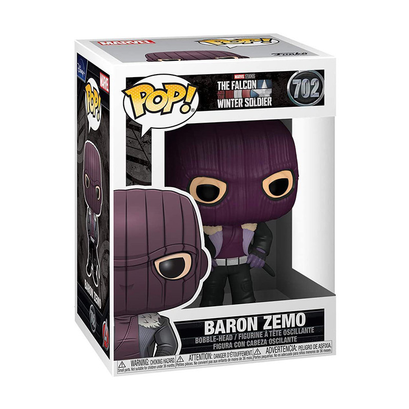 Figurine Pop Baron Zemo (Falcon et le Soldat de l'Hiver) #702