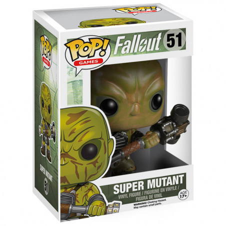 Figurine Pop Super Mutant Fallout #51 - Collectionnez la!