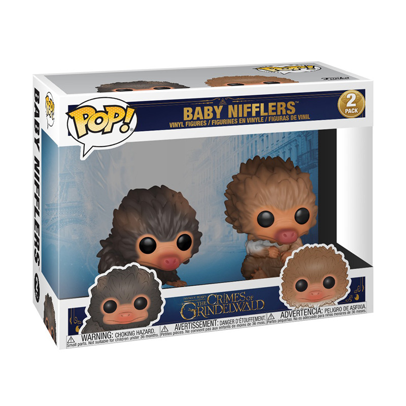 Figurines Pop Baby Nifflers (Les Crimes de Grindelwald) - Pack de 2