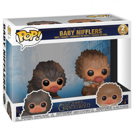 Figurines Pop Baby Nifflers (Les Crimes de Grindelwald) - Pack de 2