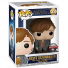 Figurine Pop Newt Scamander sortant de sa valise (Crimes of Grindelwald)