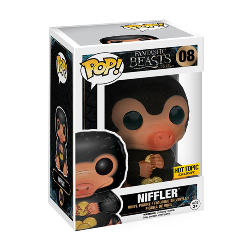 Pop Niffler flocked (Fantastic Beasts) #08 - Figurine exclusive Hot Topic