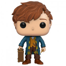 Figurine Pop Newt Scamander avec valise (Fantastic Beasts) #01