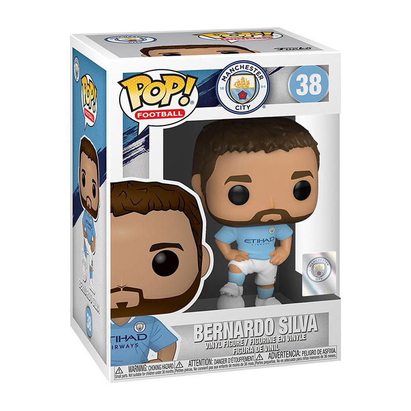 Figurine Pop Bernardo Silva Manchester City #38 - Officielle