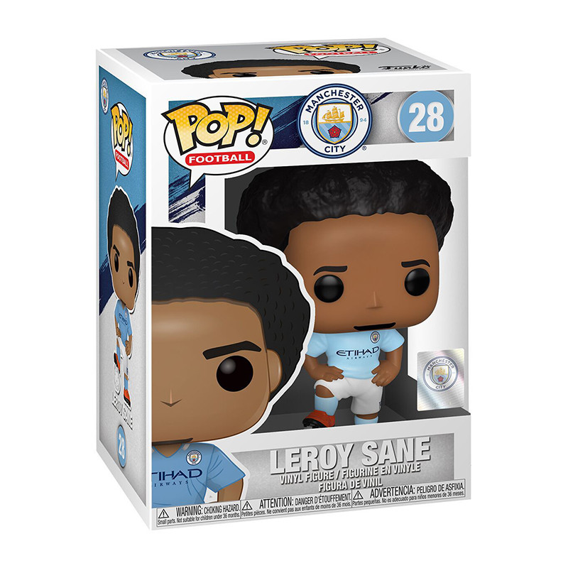 Figurine Pop Leroy Sané (Manchester City) #28 - Officielle