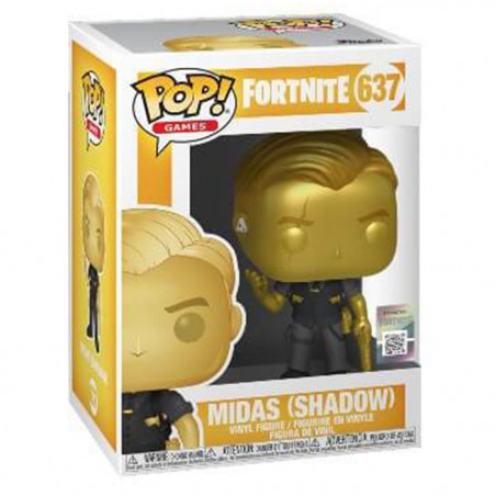 Figurine Pop Midas Shadow Fortnite #637 - Livraison rapide