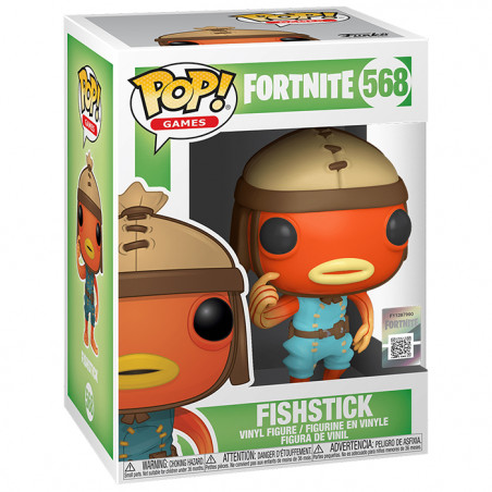 Figurine Pop Fishstick Fortnite #568 - Collectionnez-la !