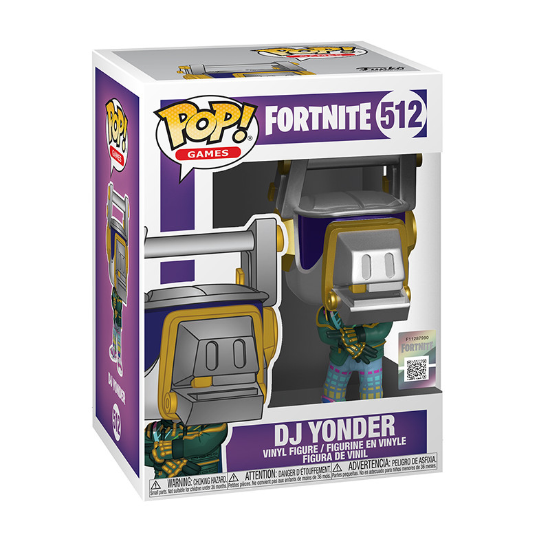 Figurine Pop DJ Yonder (Fortnite) #512 - Livraison rapide