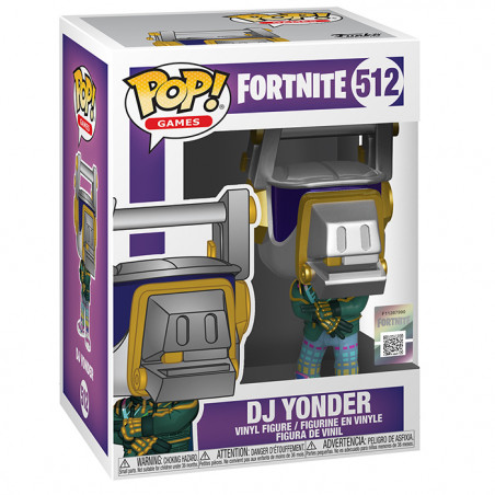 Figurine Pop DJ Yonder (Fortnite) #512 - Livraison rapide