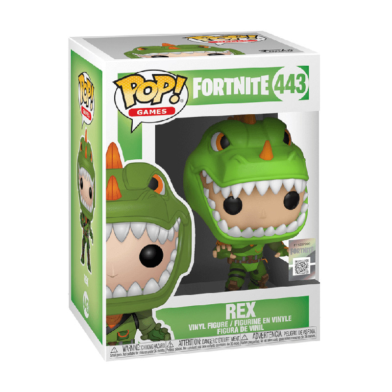 Figurine Pop Rex Fortnite #443 - Livraison rapide