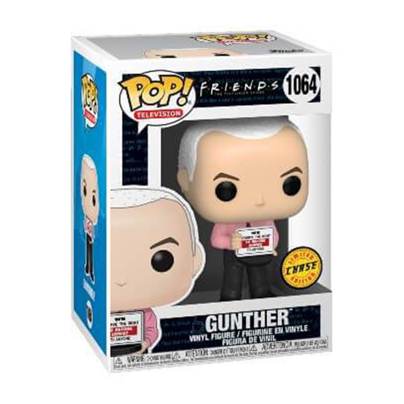 Figurine Pop Gunther Chase (Friends) #1064 - Edition Limitée