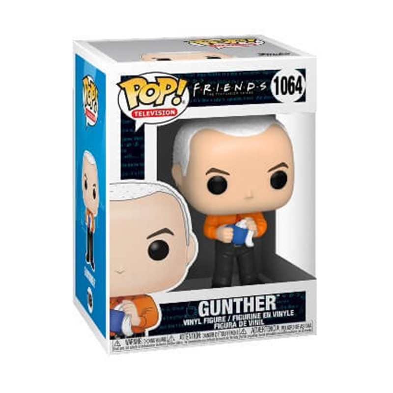 Figurine Pop Gunther (Friends) #1064 - La figurine du serveur emblématique