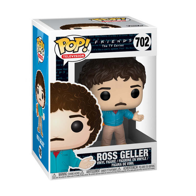 Figurine Pop Ross Geller Années 80 (Friends) - Figurine Pop Friends