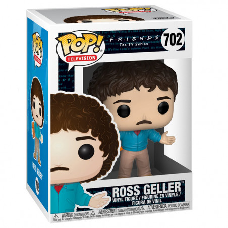 Figurine Pop Ross Geller Années 80 (Friends) - Figurine Pop Friends