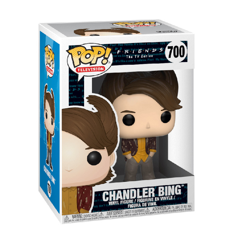 Figurine Pop Chandler Bing Années 80 (Friends) #700