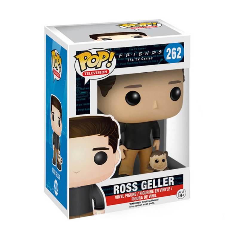 Figurine Pop Ross Geller (Friends) #262 - Edition Limitée