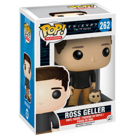 Figurine Pop Ross Geller (Friends) #262 - Edition Limitée