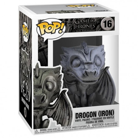 Figurine Pop Drogon Iron Anniversary (Game of Thrones) #16