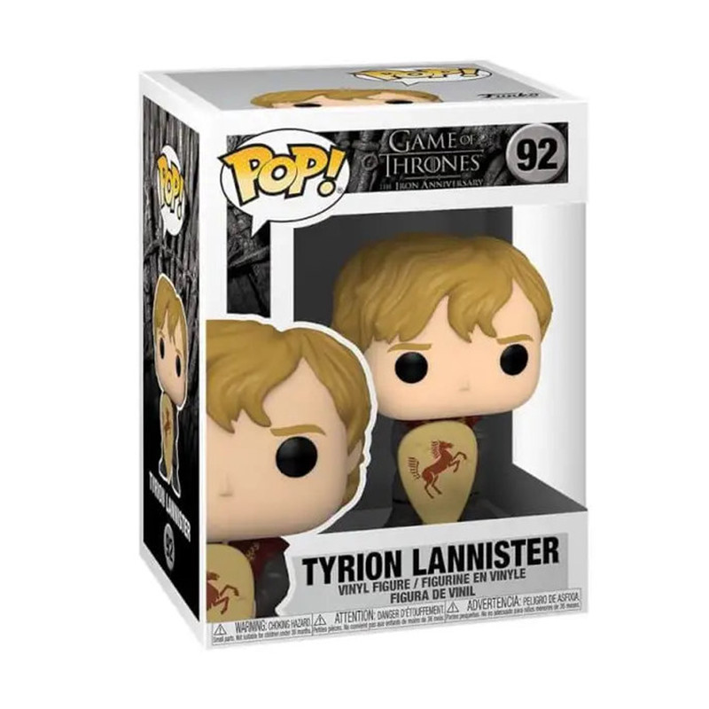 Figurine Pop Tyrion Lannister avec bouclier (Game of Thrones) #92