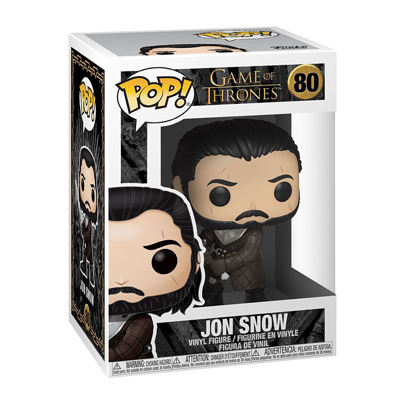 Figurine Pop Jon Snow The Long Night (Game of Thrones) #80