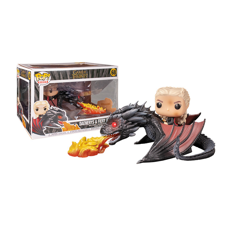 Pop! Daenerys et Drogon (Game of Thrones) #68 - Figurine vinyle