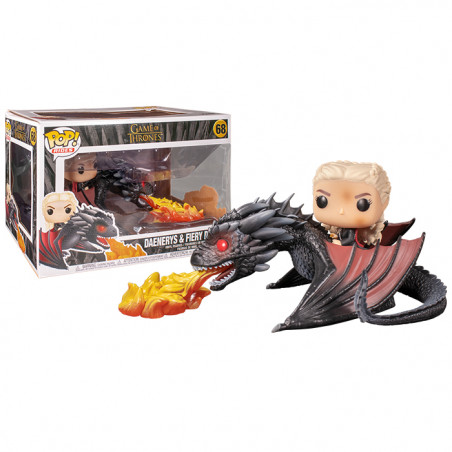 Pop! Daenerys et Drogon (Game of Thrones) #68 - Figurine vinyle