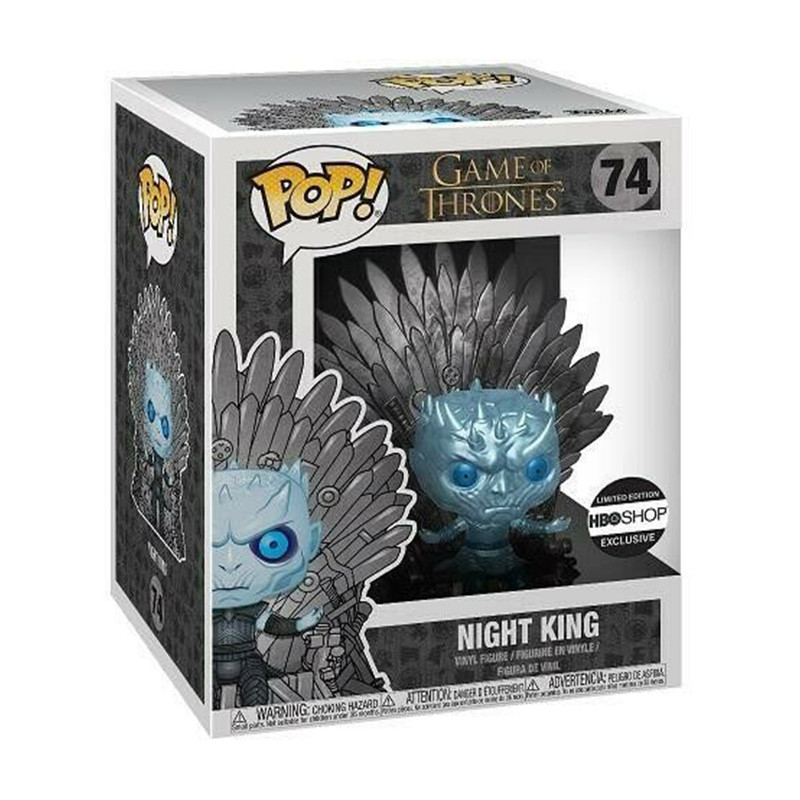 Figurine Pop Night King Trône de Fer Chrome - Game of Thrones #74