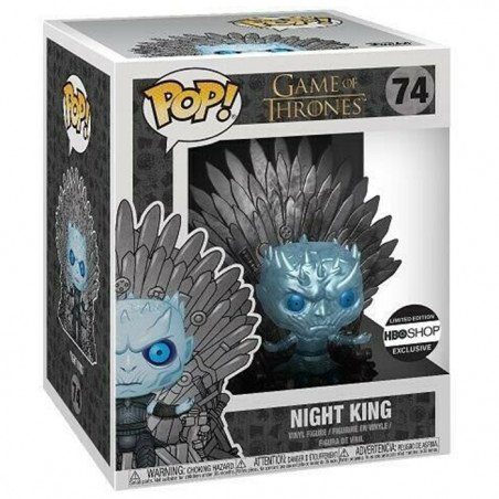 Figurine Pop Night King Trône de Fer Chrome - Game of Thrones #74