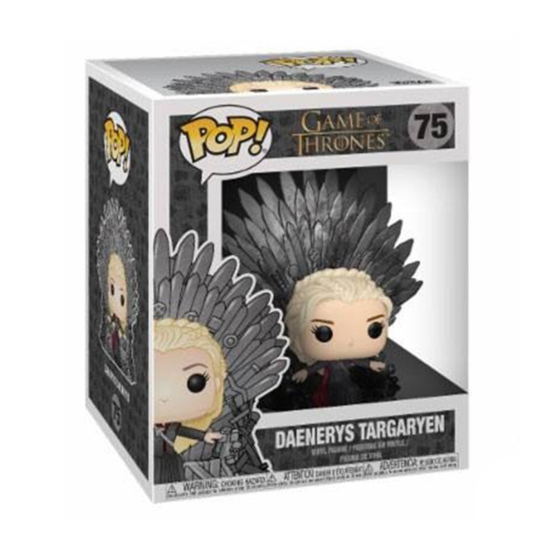 Figurine Pop Daenerys sur le Trône de Fer - Game of Thrones