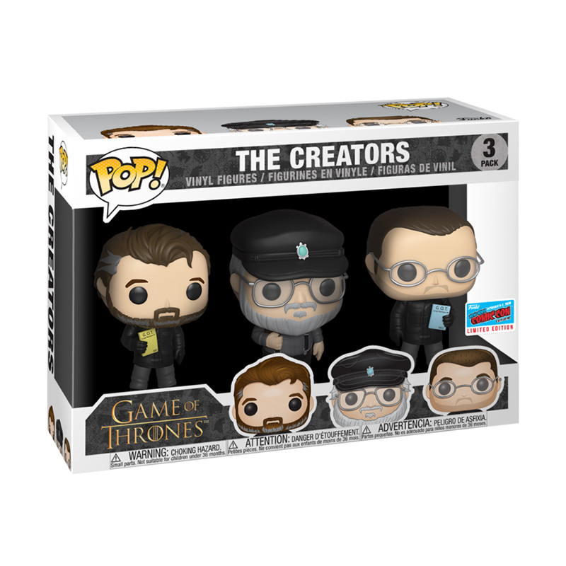 Figurine Pop The Creators (Game Of Thrones) - Edition Limitée