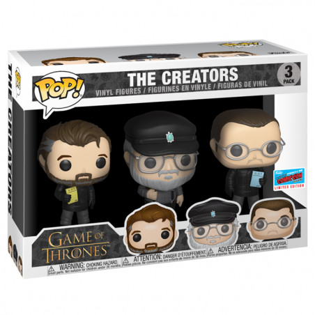 Figurine Pop The Creators (Game Of Thrones) - Edition Limitée