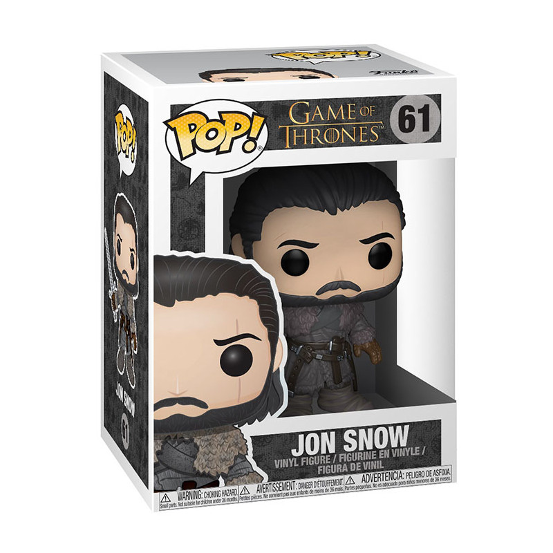 Figurine Pop Jon Snow Au-delà du Mur (Saison 6)