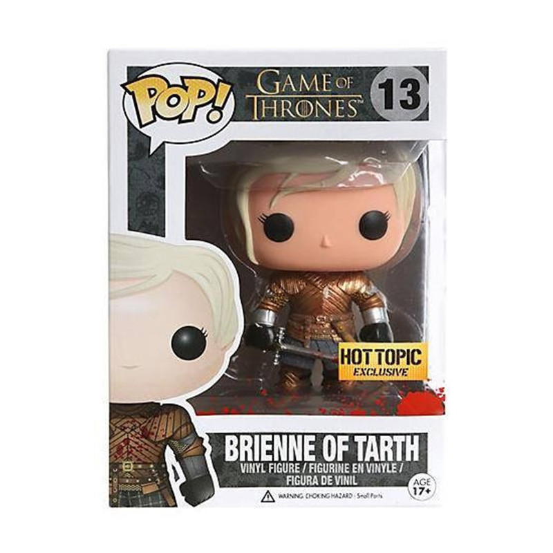 Figurine Pop Brienne de Tarth ensanglantée (Game of Thrones) - Hot Topic