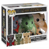 Pack 3 Figurines Pop! Dragons de Daenerys (Game of Thrones)