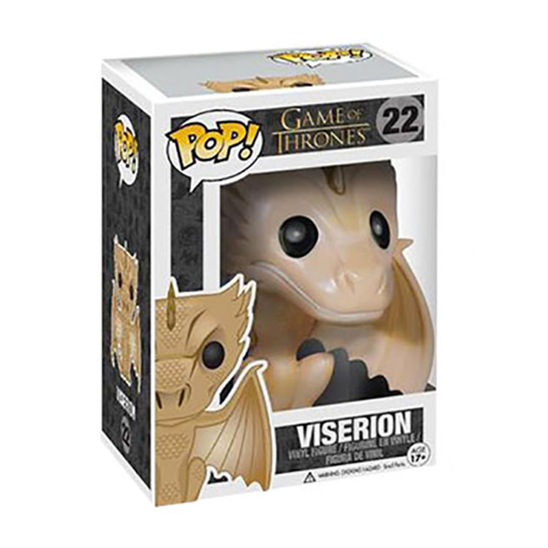 Figurine Pop Viserion (Game of Thrones) #22 - Figurine bébé dragon