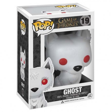 Figurine Pop Ghost le Direwolf (Game of Thrones) #19