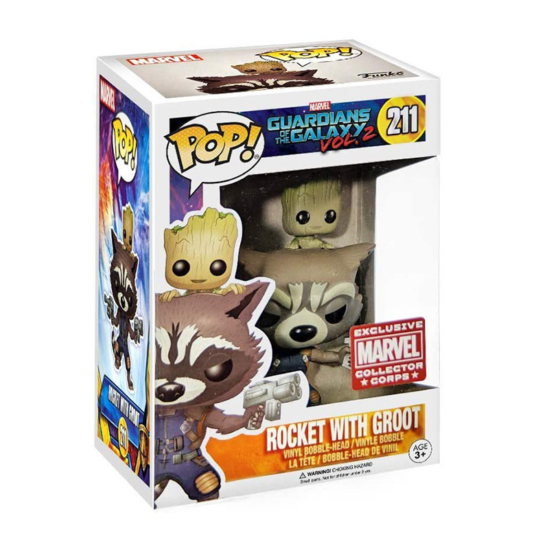 Figurine Pop Rocket with Groot (Guardians Of The Galaxy Vol.2) #211