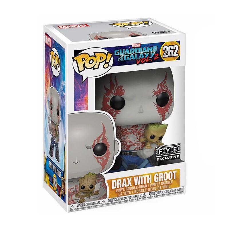 Figurine Pop Drax with Groot (Les Gardiens de la Galaxie Vol. 2)